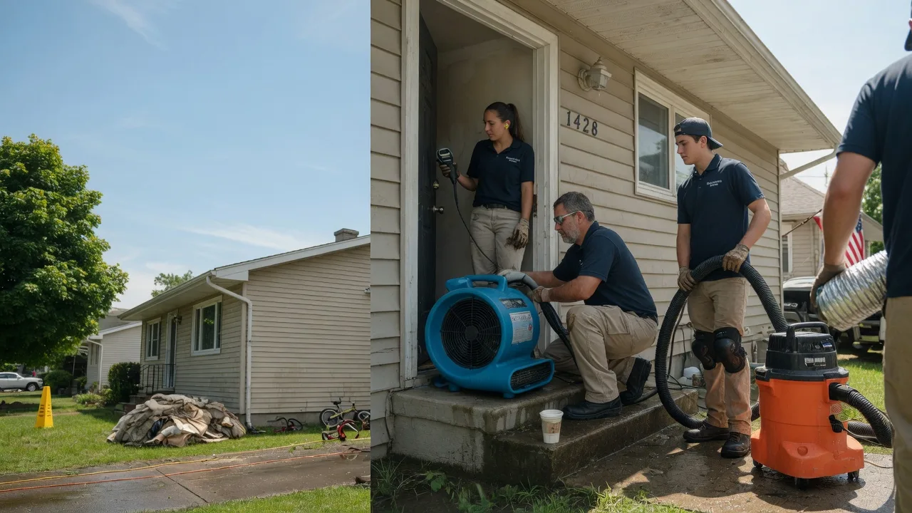 Water Damage Restoration in Corsica, PA near me